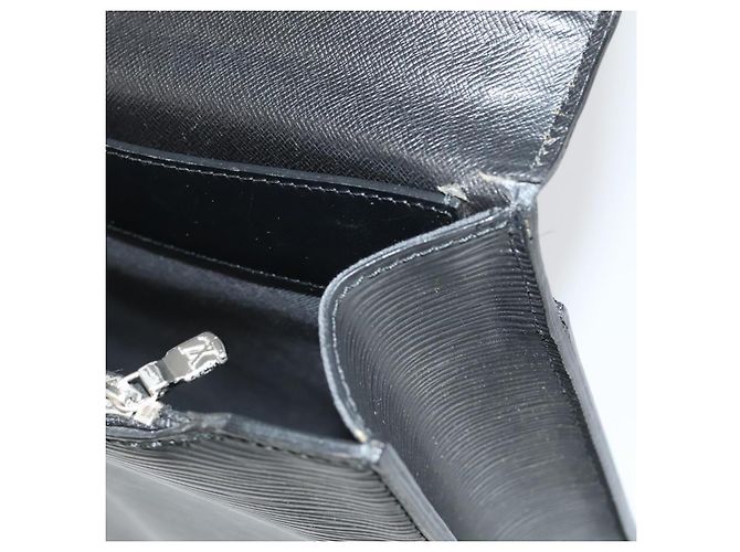 LOUIS VUITTON Borsa da lavoro Epi Laguito Nera M54552 LV Auth ep6070 Nero - vista 18