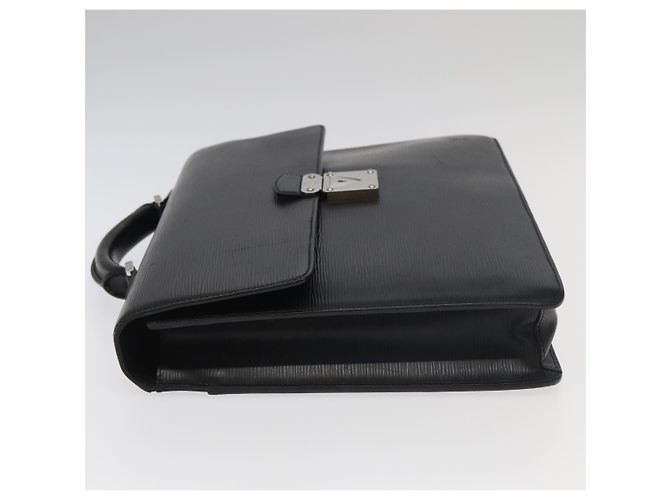LOUIS VUITTON Borsa da lavoro Epi Laguito Nera M54552 LV Auth ep6070 Nero - vista 4