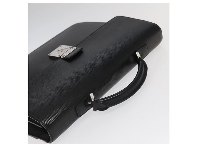 LOUIS VUITTON Borsa da lavoro Epi Laguito Nera M54552 LV Auth ep6070 Nero - vista 5