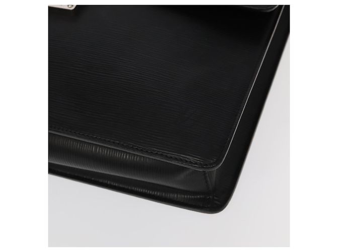 LOUIS VUITTON Borsa da lavoro Epi Laguito Nera M54552 LV Auth ep6070 Nero - vista 8