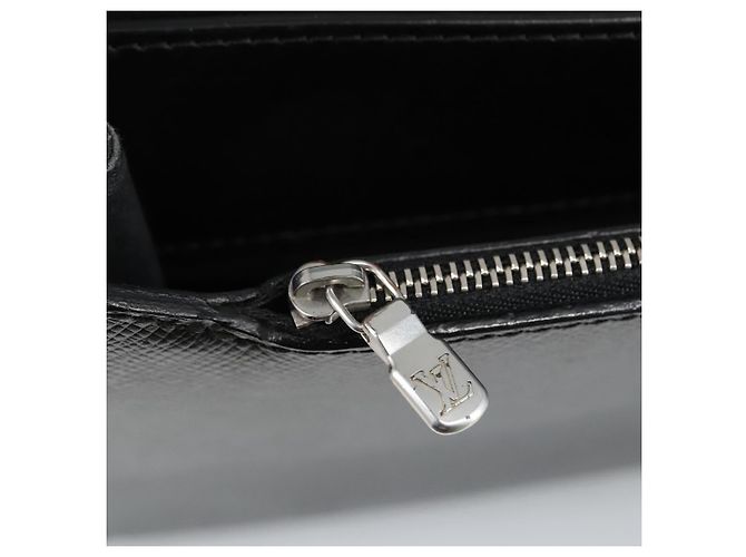 LOUIS VUITTON Borsa da lavoro Taiga Laguito Ardoise M31092 LV Auth bs19355 Grigio - vista 17