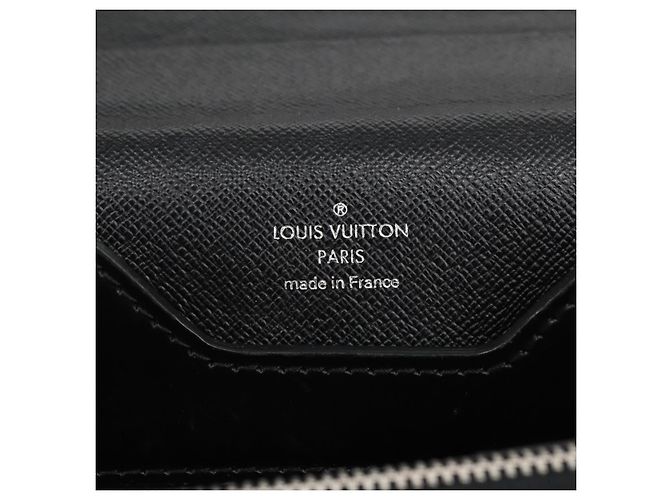 LOUIS VUITTON Borsa da lavoro Taiga Laguito Ardoise M31092 LV Auth bs19355 Grigio - vista 18