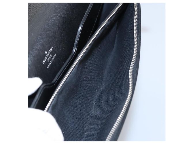 LOUIS VUITTON Borsa da lavoro Taiga Laguito Ardoise M31092 LV Auth bs19355 Grigio - vista 22