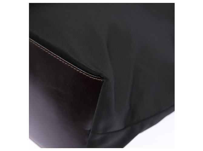Borsa a mano FENDI in nylon nero Auth ep6199 - vista 14
