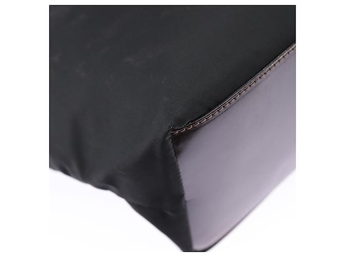 Borsa a mano FENDI in nylon nero Auth ep6199 - vista 15