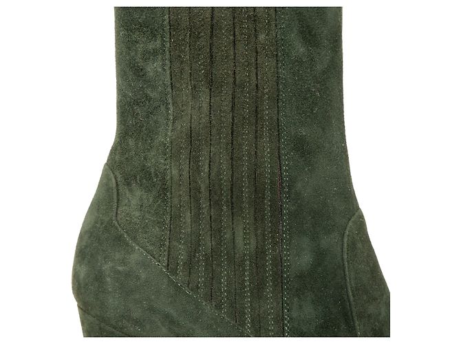 Autre Marque Botas de ante Fratelli Rossetti Verde - vista 10
