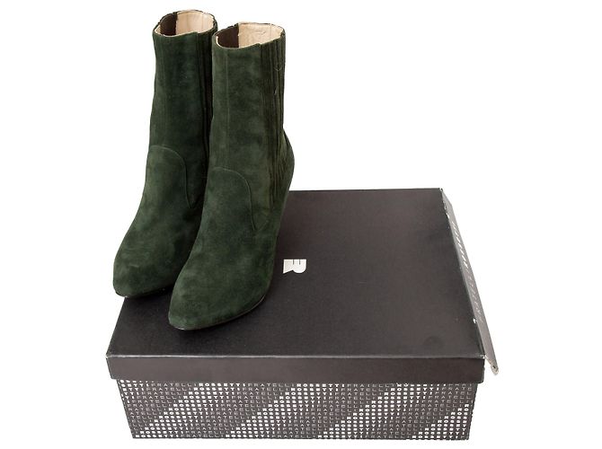 Autre Marque Botas de ante Fratelli Rossetti Verde - vista 12