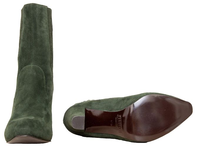 Autre Marque Botas de ante Fratelli Rossetti Verde - vista 13