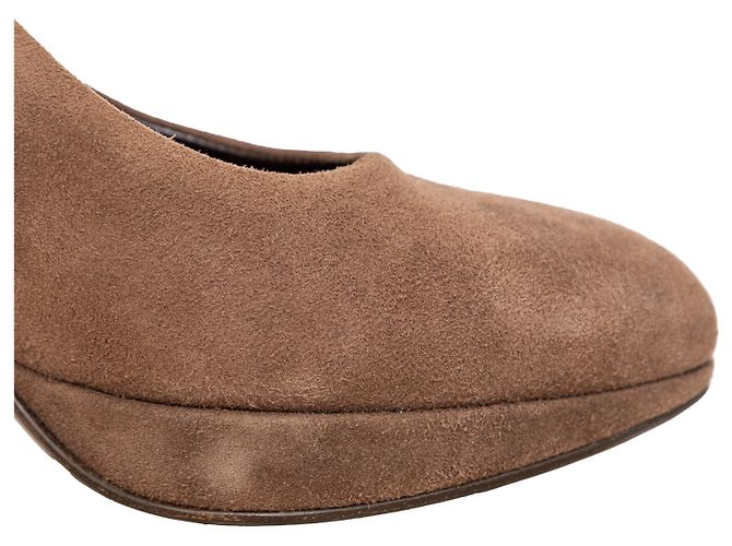 Autre Marque Pumps in suede Osvaldo Martini Marrone - vista 11
