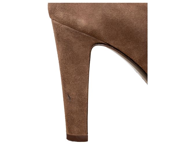 Autre Marque Pumps in suede Osvaldo Martini Marrone - vista 12