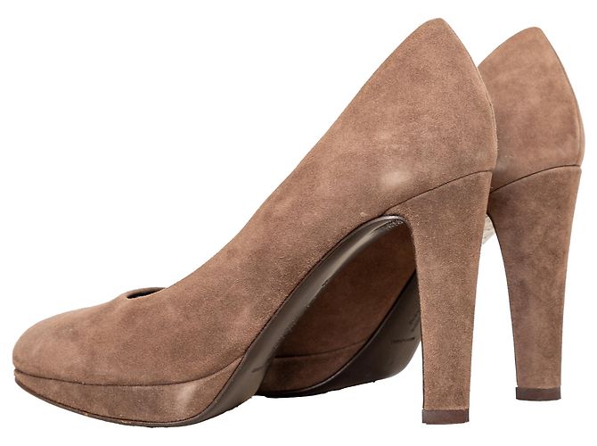 Autre Marque Pumps in suede Osvaldo Martini Marrone - vista 5