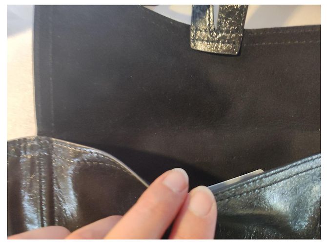 Christian Dior Saddle Gürtel aus Leder schwarz - Ansicht 9