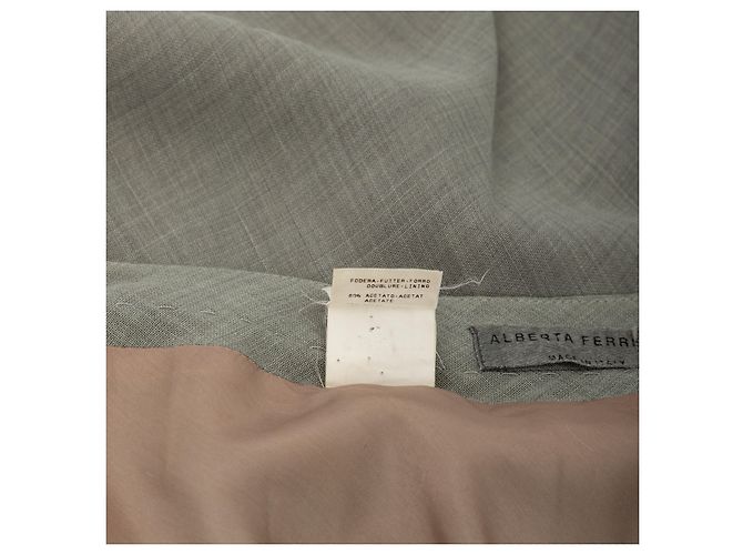 Set top e gonna Alberta Ferretti Grigio - vista 15