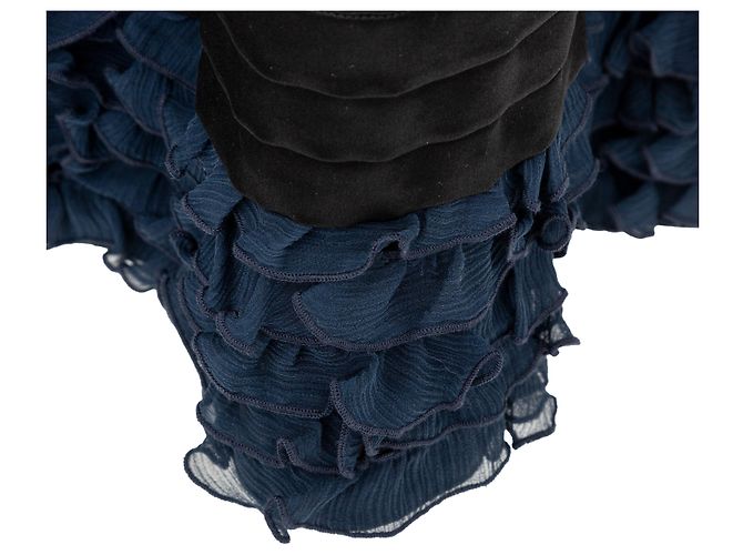 Vestido de seda Moschino Cheap and Chic Negro - vista 9