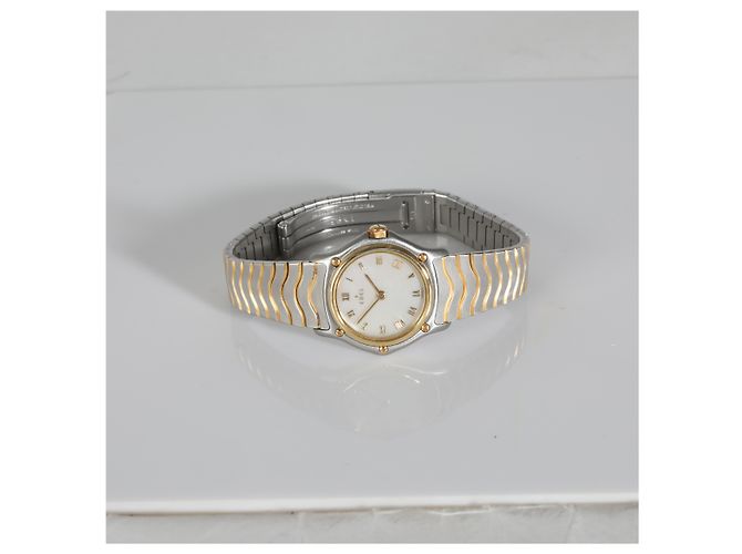 Reloj de Mujer Ebel Wave 1057901 en Acero Inoxidable 18kt/Oro Amarillo - vista 5