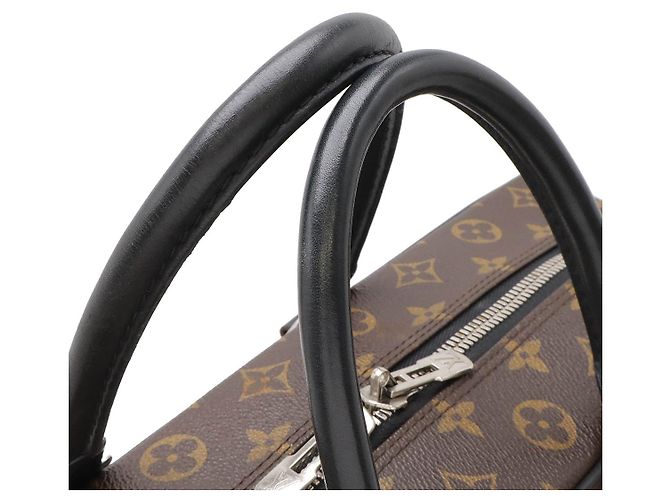 Borsa documenti in pelle Monogram Louis Vuitton M40224 Marrone - vista 5