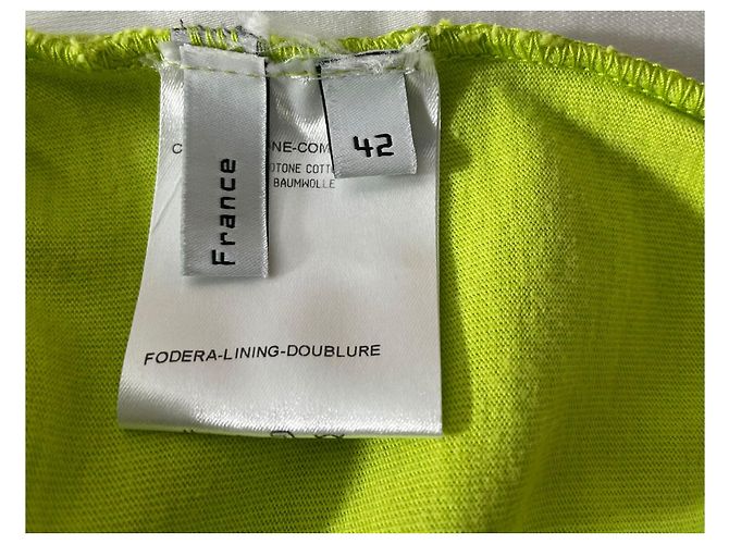 Camiseta de cuello redondo en algodón verde con estampado gráfico de Balenciaga Parfums - vista 12