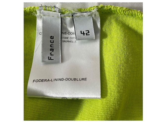 Camiseta de cuello redondo en algodón verde con estampado gráfico de Balenciaga Parfums - vista 6