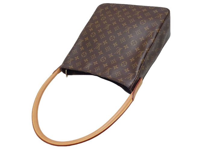 Bolso Louis Vuitton Monogram Looping GM M51145 Castaño - vista 2