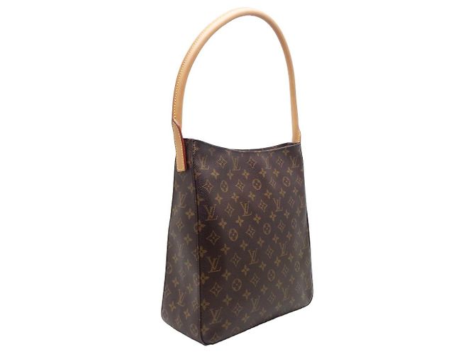 Bolso Louis Vuitton Monogram Looping GM M51145 Castaño - vista 3