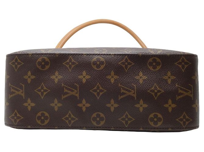 Bolso Louis Vuitton Monogram Looping GM M51145 Castaño - vista 4