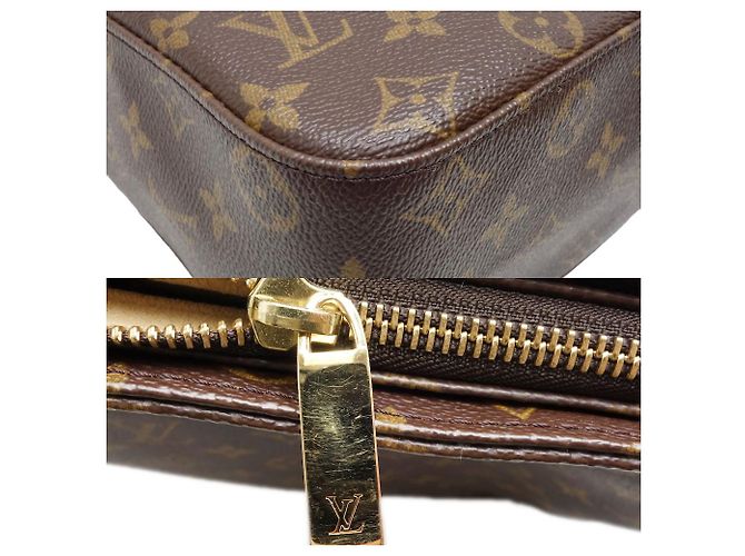Bolso Louis Vuitton Monogram Looping GM M51145 Castaño - vista 5
