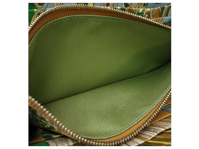 Hermès Portafoglio Lungo Hermes Azap in Seta Gialla Giallo - vista 5