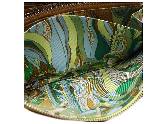 Hermès Portafoglio Lungo Hermes Azap in Seta Gialla Giallo - vista 6