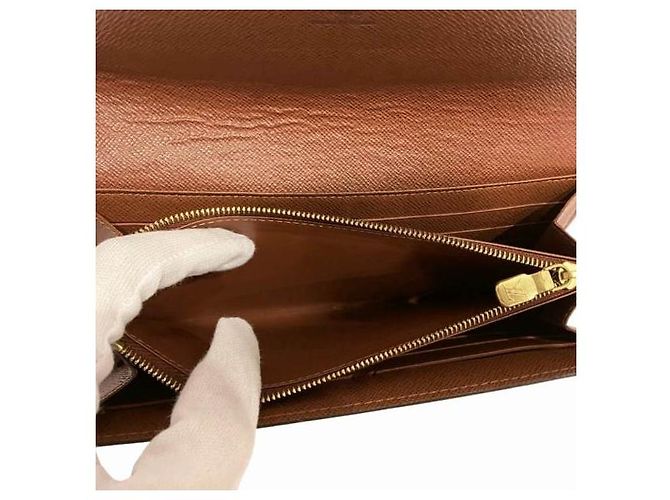 Louis Vuitton Monogram Sarah Langbörse Braun - Ansicht 5