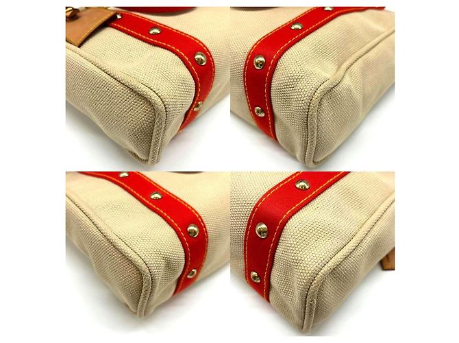 Louis Vuitton Antigua Canvas Tote Rot - Ansicht 3