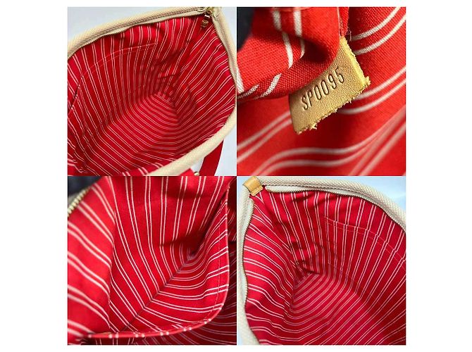 Louis Vuitton Antigua Canvas Tote Rot - Ansicht 6