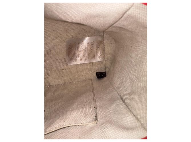 Borsa tote Gucci Swing Teddy Bear rossa in pelle Rosso - vista 10
