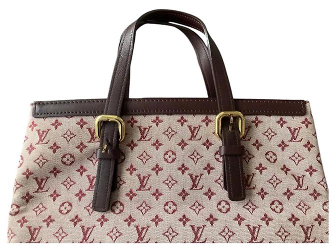 Louis Vuitton Françoise Borsa Rosa Monogram Canvas - vista 5