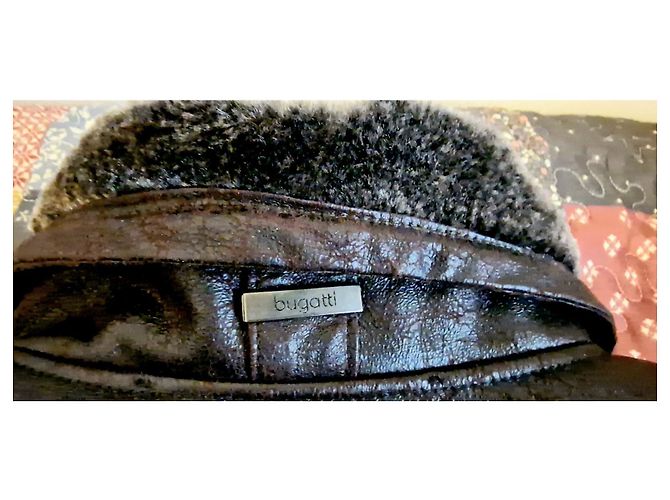 Bugatti Jacke dunkelbraun mit Fellfutter Größe 50 - Ansicht 5