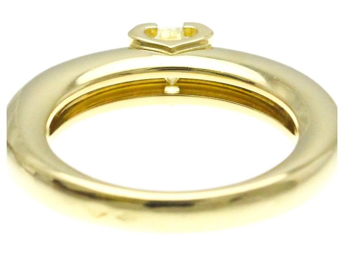 Anello Cartier C Setting in oro giallo - vue 7