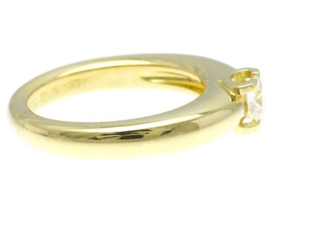 Anello Cartier C Setting in oro giallo - vue 9