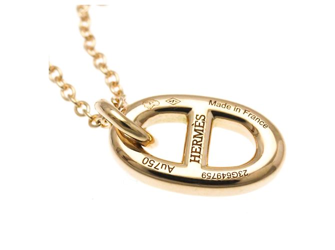Chaîne d'ancre Hermès Collar Péndulo Farandole Chaine D'ancre Hermes Dorado - vista 4