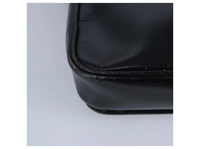 Céline Borsa a spalla CELINE in pelle nera e oro Auth 97448 Nero D'oro - vista 15