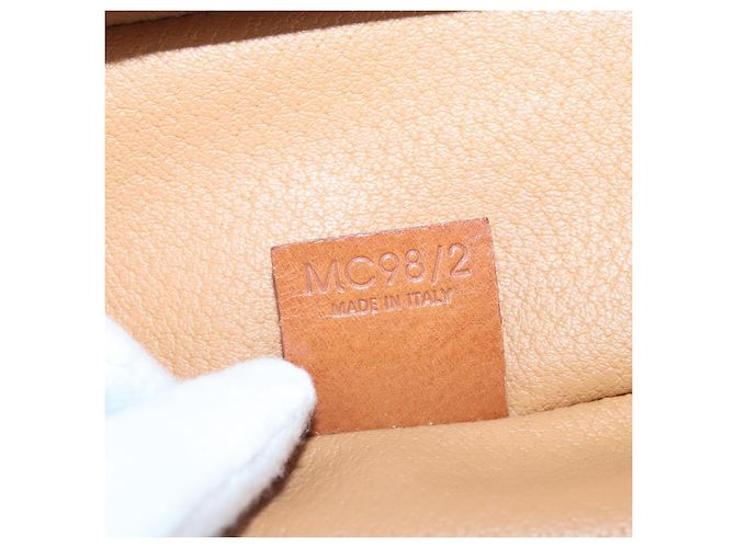 Céline Bolsa de mão em lona Macadam CELINE em couro PVC marrom Auth ar12788 - vista 12