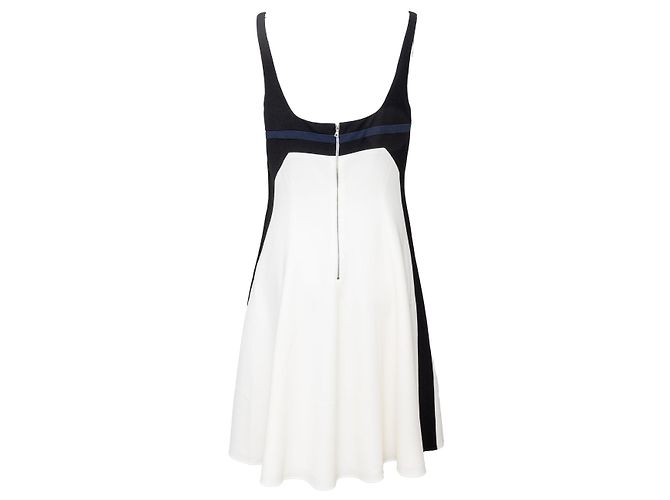 Autre Marque Abito Colorblock di Narciso Rodriguez Bianco - vista 2