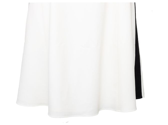 Autre Marque Abito Colorblock di Narciso Rodriguez Bianco - vista 5