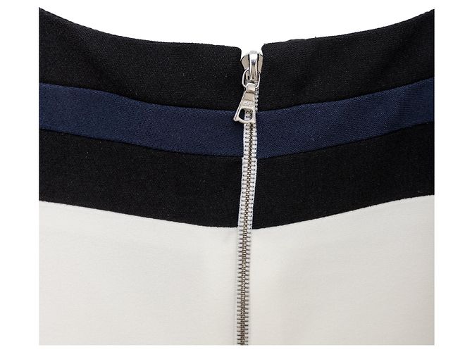 Autre Marque Abito Colorblock di Narciso Rodriguez Bianco - vista 9
