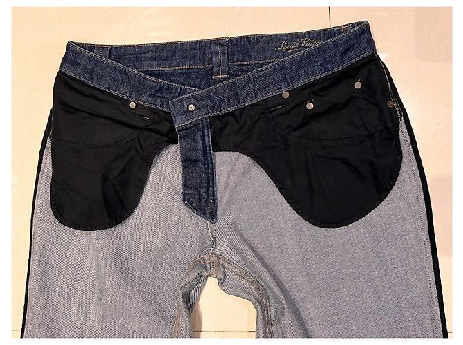 Vaqueros Louis Vuitton de denim azul 44IT - vista 10