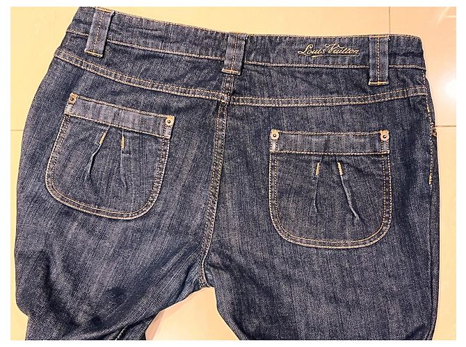 Vaqueros Louis Vuitton de denim azul 44IT - vista 17