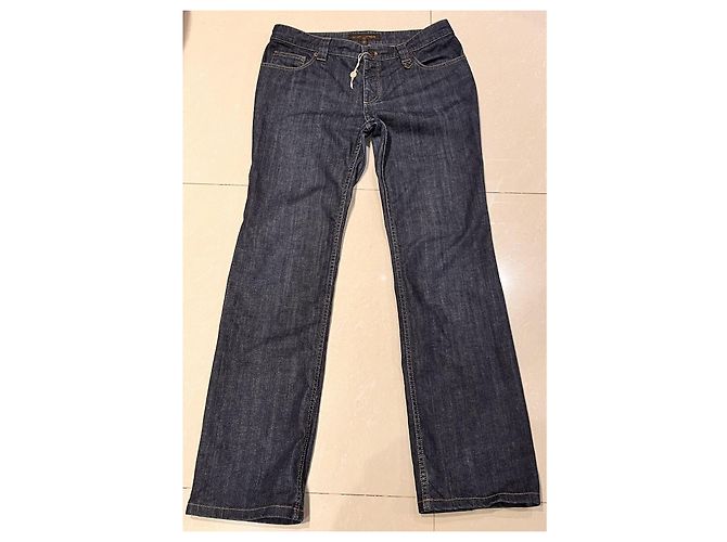 Vaqueros Louis Vuitton de denim azul 44IT - vista 2
