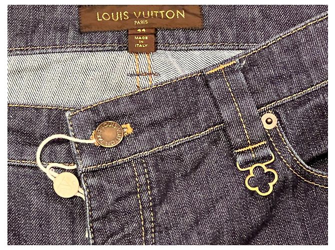 Vaqueros Louis Vuitton de denim azul 44IT - vista 6