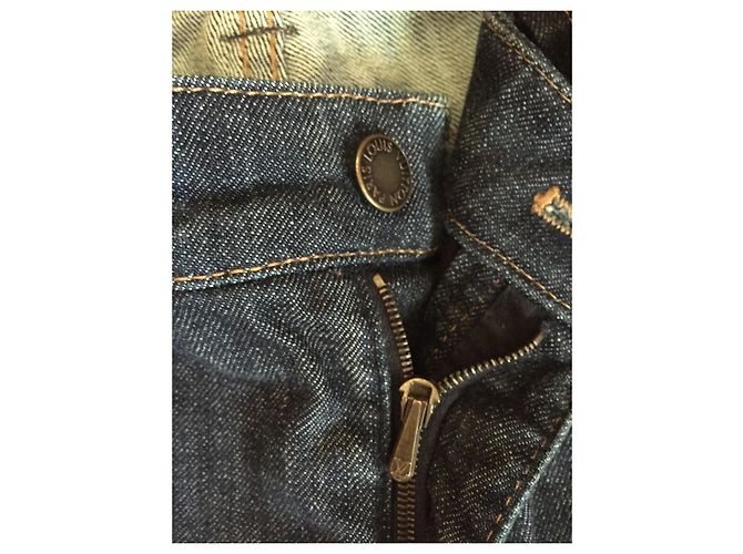 Vaqueros Louis Vuitton de denim azul 44IT - vista 7