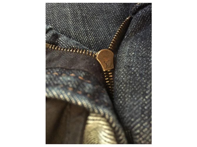 Vaqueros Louis Vuitton de denim azul 44IT - vista 8