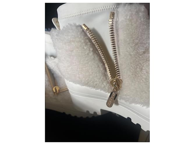 Chanel Ankle Boots Crema - vista 4