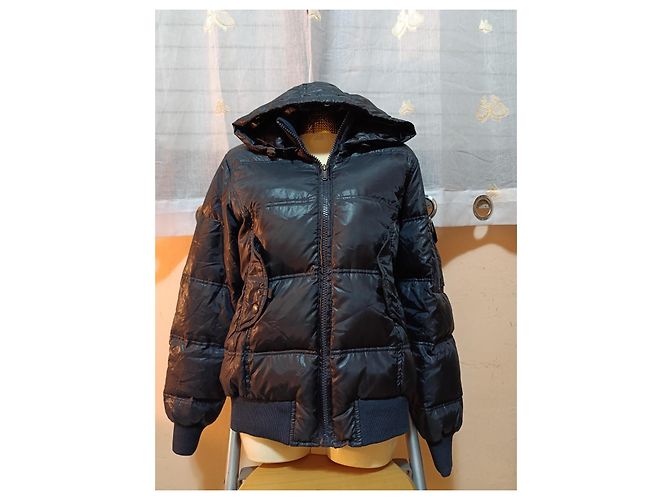 Autre Marque Chaqueta Bomboogie de Plumón Azul Marino Azul oscuro - vista 2